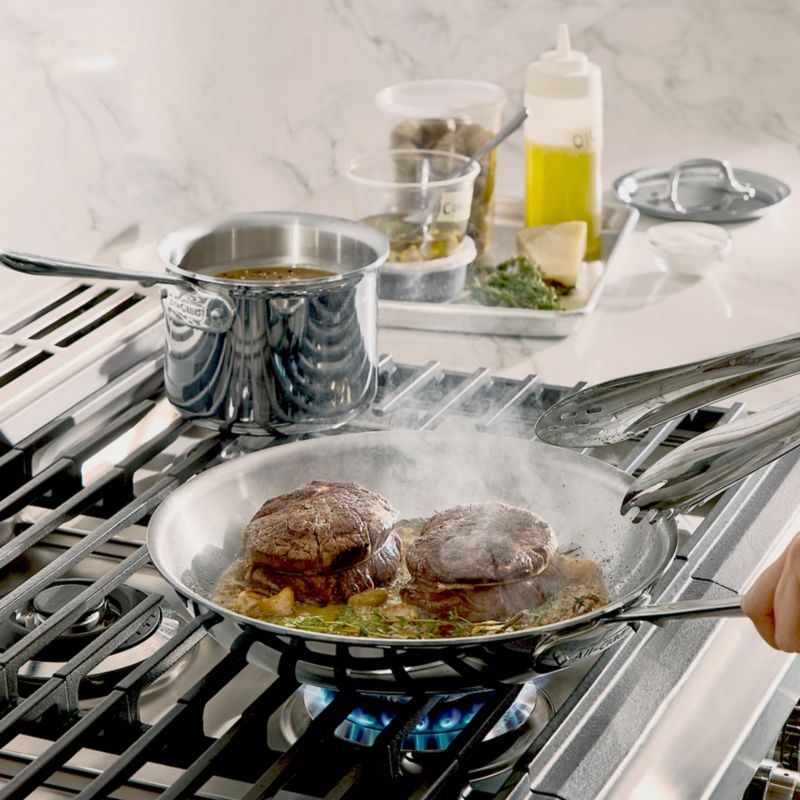 All-Clad ® D3 Stainless 3-Ply Sear & Serve 3-Piece Set - image 3 of 7