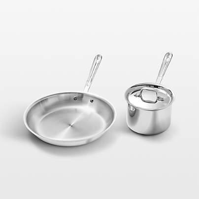 All-Clad ® D3 Stainless 3-Ply Sear & Serve 3-Piece Set