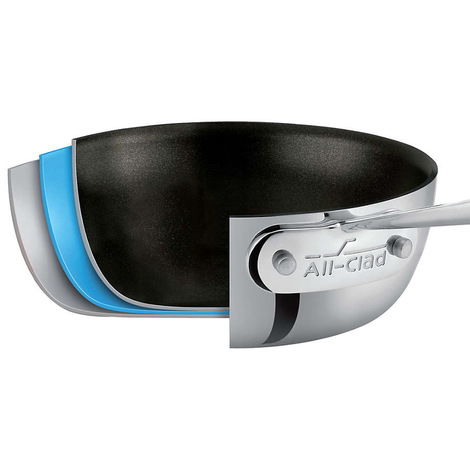 Crate&Barrel All-Clad ® d3 Stainless Non-Stick 10 Fry Pan