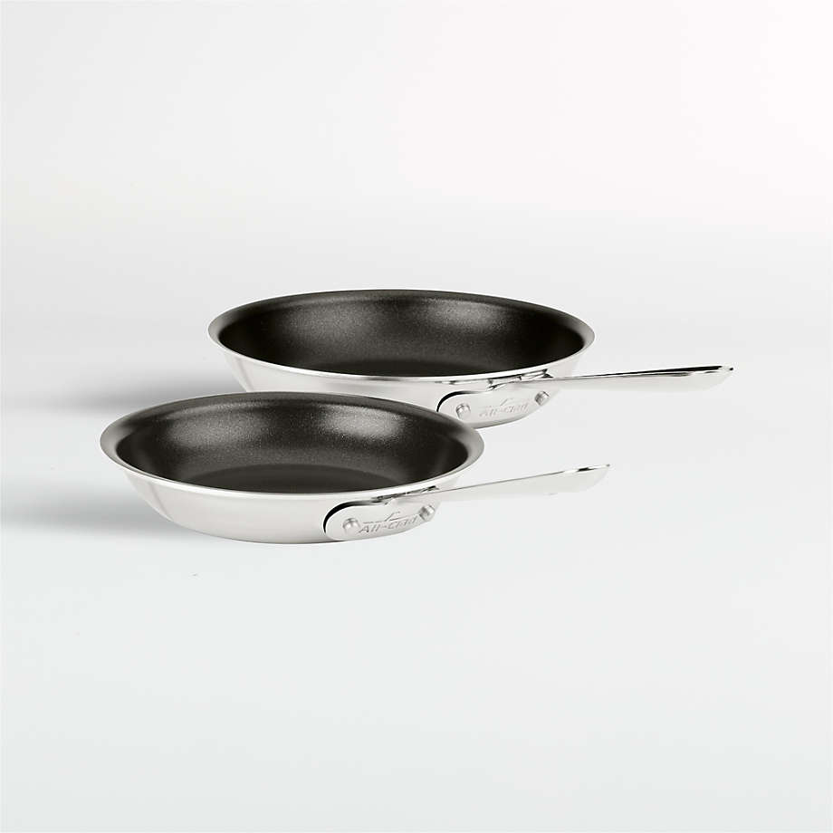 All-Clad d3 Stainless Non-Stick Fry Pans, Set of 2