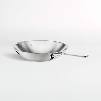 All-Clad ® d3 Stainless Steel Stir-Fry Pan