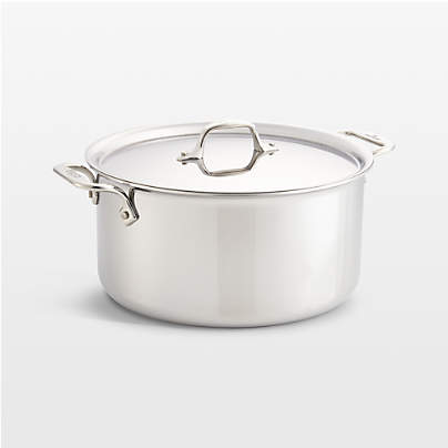 All-Clad ® D3 Stainless Steel 8-Qt. Stockpot with Lid