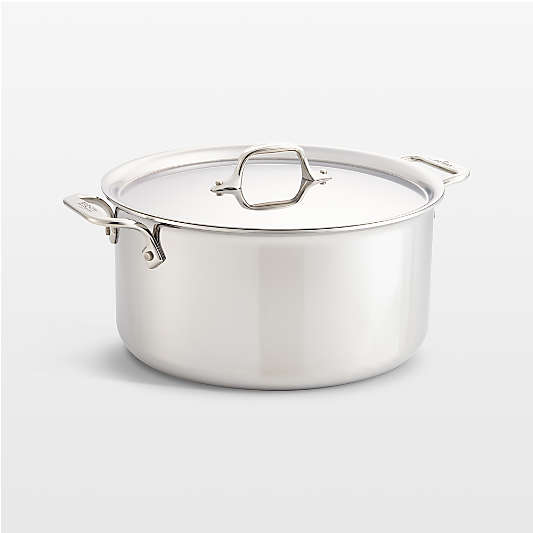 All-Clad ® D3 Stainless Steel 8-Qt. Stockpot with Lid