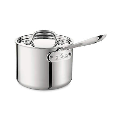 All Clad 2 Quart Sauce Pan With Lid Custom Engraved on Lid or