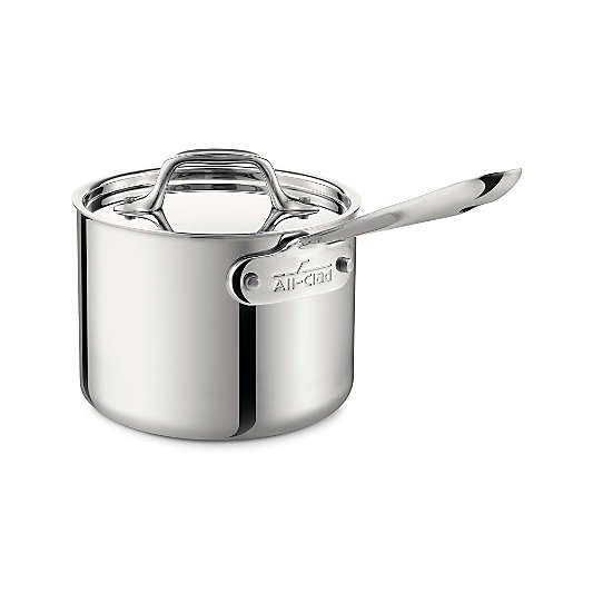 All-Clad ® d3 Stainless Steel 2-qt. Saucepan with Lid