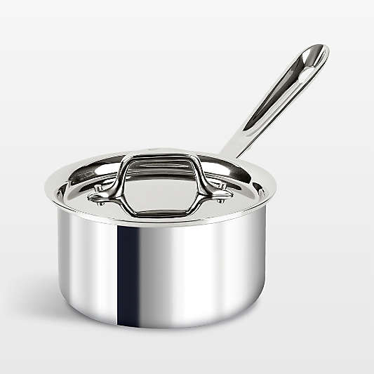 All-Clad ® d3 Stainless Steel 1.5-Qt. Saucepan with Lid
