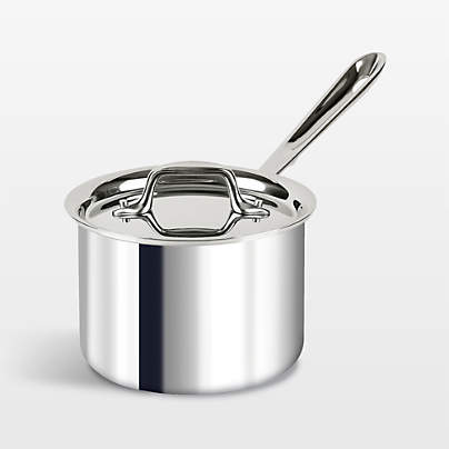 All-Clad ® D3 Stainless Steel 2-Qt. Saucepan with Lid