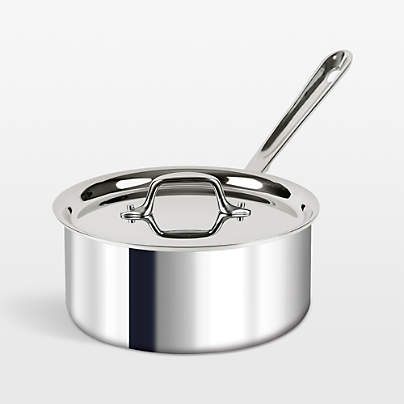 All-Clad ® D3 Stainless Steel 3-Qt. Saucepan with Lid