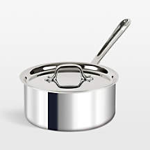 All-Clad D3 Stainless Steel 3-Qt. Saucepan with Lid