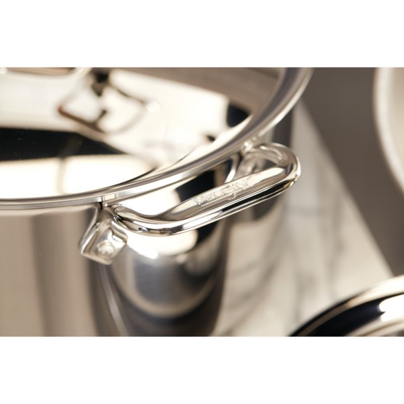 All-Clad © d3 Stainless Steel 8-Quart Stockpot with Lid
