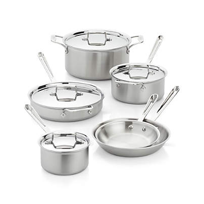 All-Clad ® d5 ® 10-Piece Cookware Set