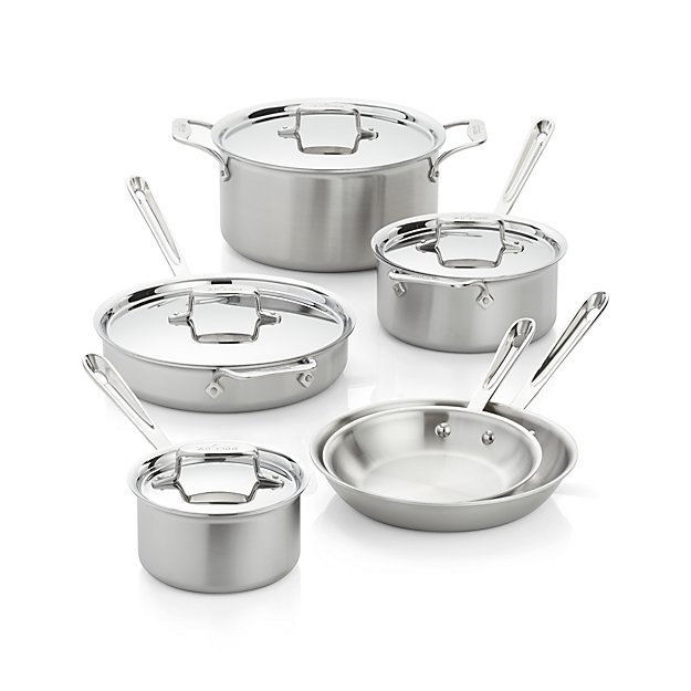 all-clad-d5-10-piece-cookware-