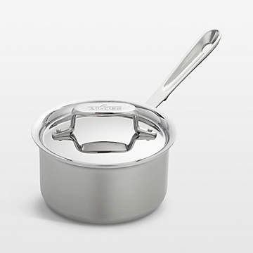 All-Clad D5 Brushed Stainless Steel 4-Qt. Soup Pot with Lid +