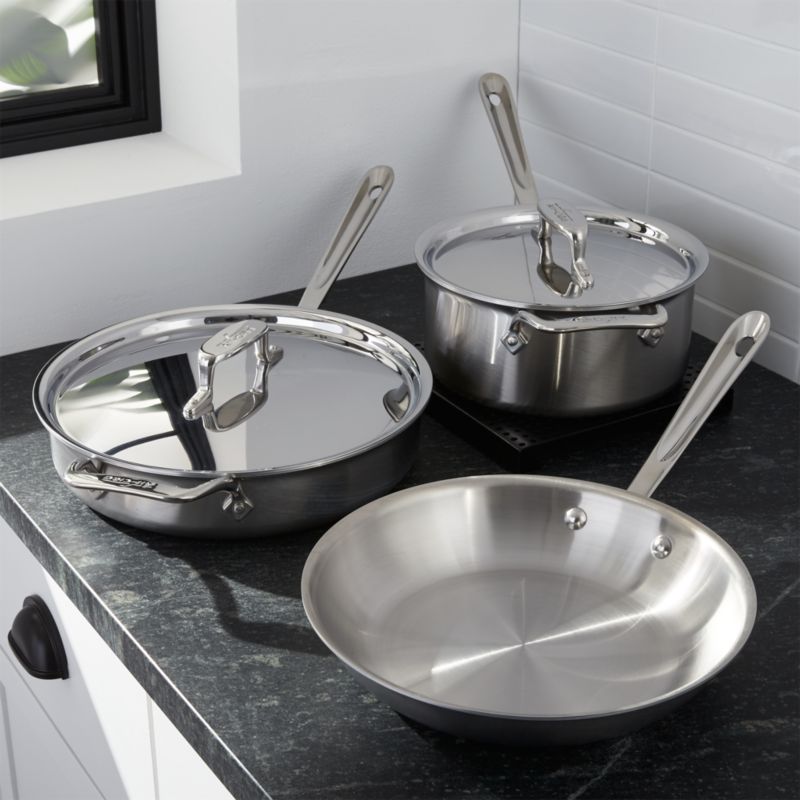 New D5 All-Clad Pots & Pans and Cabinet Organizer 