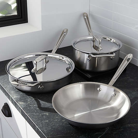 AllClad D5 Cookware D5 Pans, Pots & Sets Crate & Barrel Canada