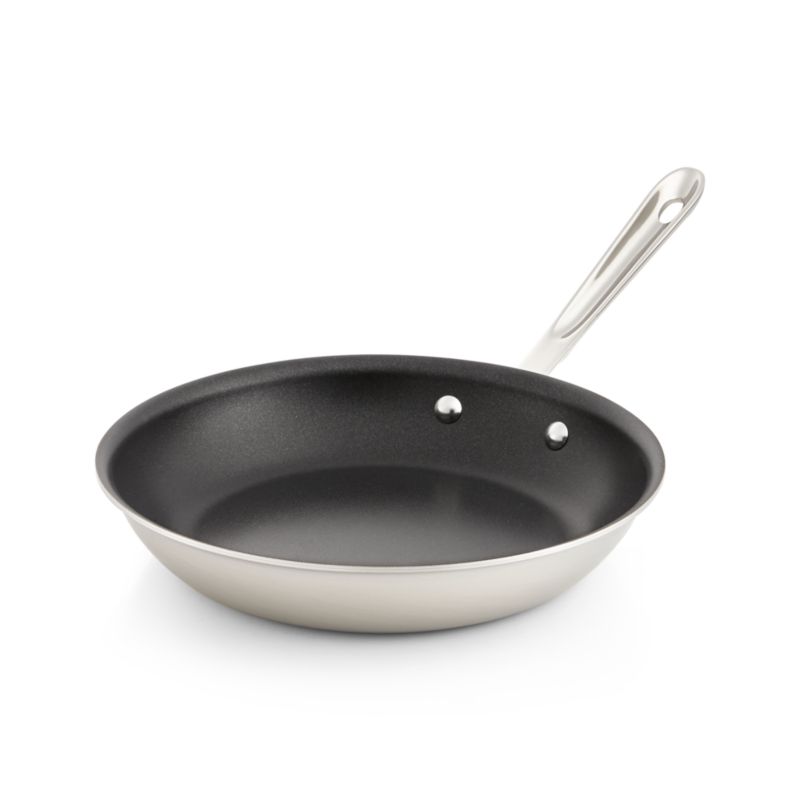 All-Clad © d5 Brushed Stainless Steel 10" Non-Stick Fry Pan - image 3 of 2