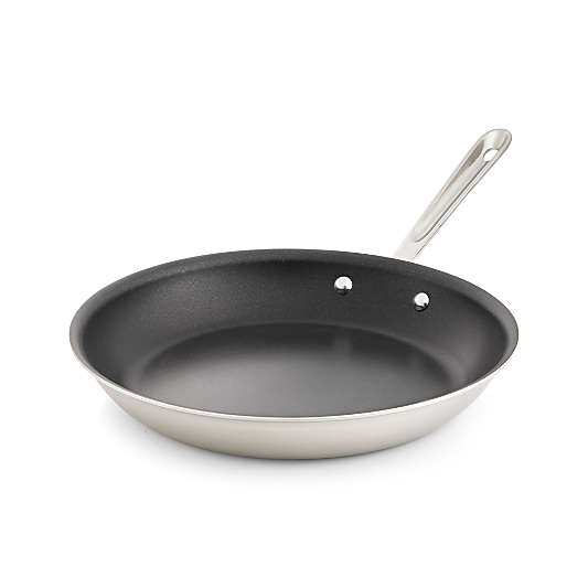 All-Clad © d5 Brushed Stainless Steel 12" Non-Stick Fry Pan