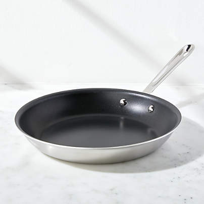 Crate&Barrel All-Clad ® d3 Stainless Non-Stick 10 Fry Pan