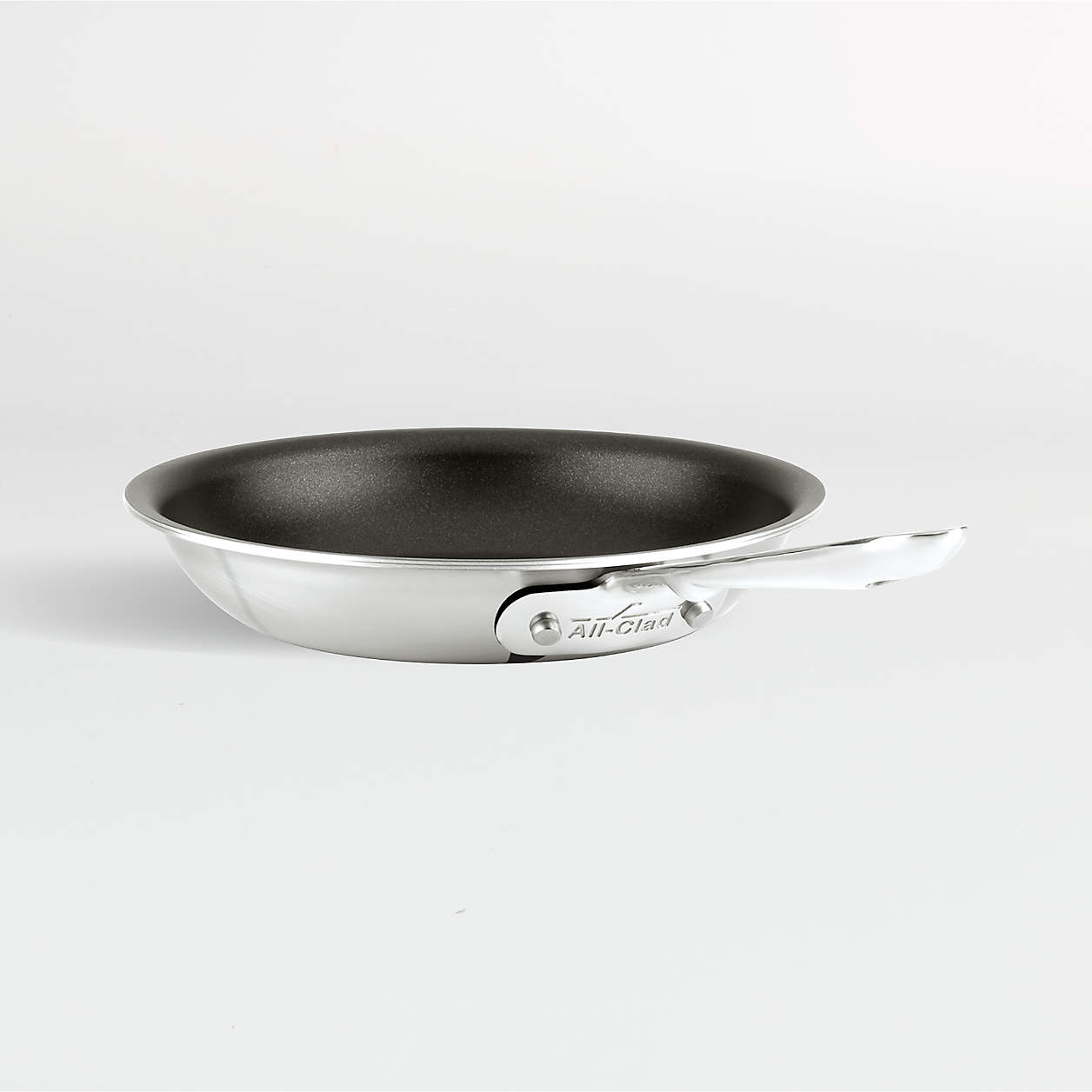 AllClad d5 Brushed Stainless NonStick 8" Fry Pan + Reviews Crate