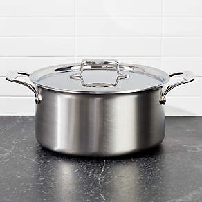 All-Clad D5 Brushed Stainless Steel 7-Piece Cookware Set + Reviews