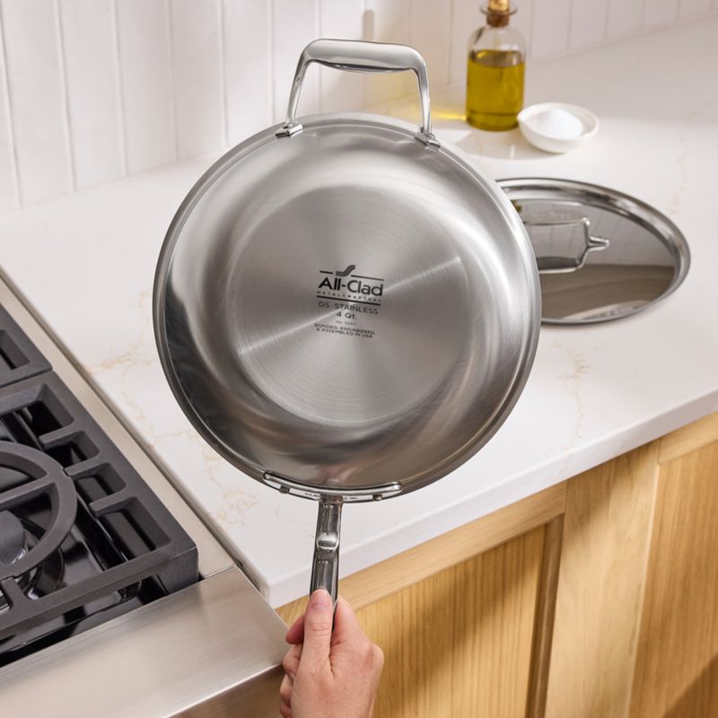 All-Clad ® D5 Stainless Steel 5-Ply Risotto Pan - image 3 of 8