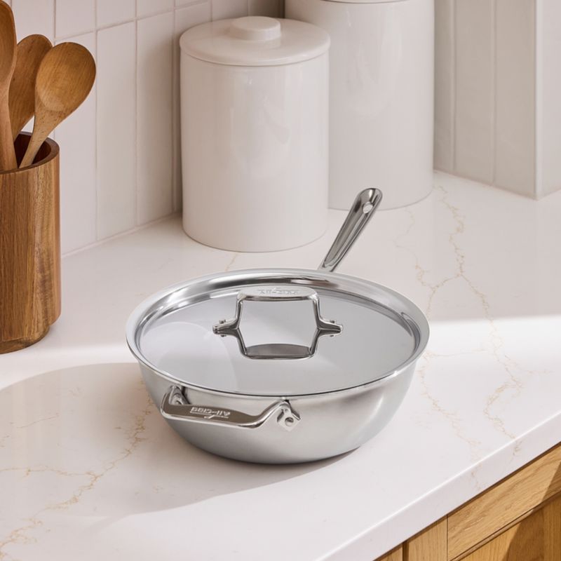 All-Clad ® D5 Stainless Steel 5-Ply Risotto Pan - image 4 of 8