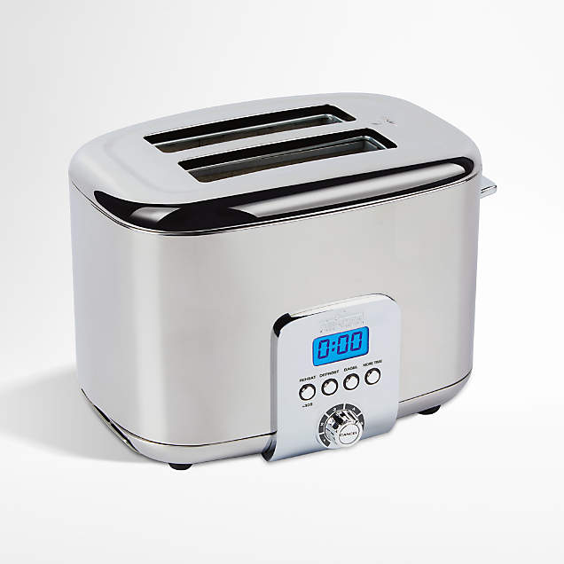 AllClad 4Slice Stainless Steel Toaster + Reviews Crate & Barrel