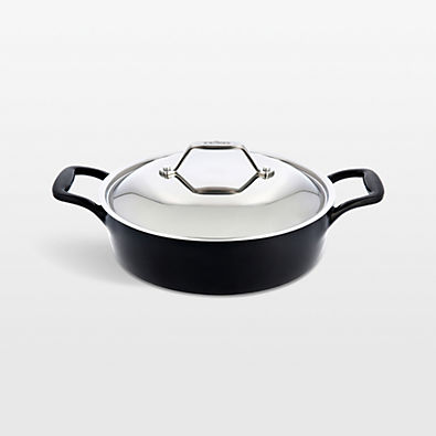 View All-Clad ® Enameled Cast Iron 4-Qt. Braiser with Lid details