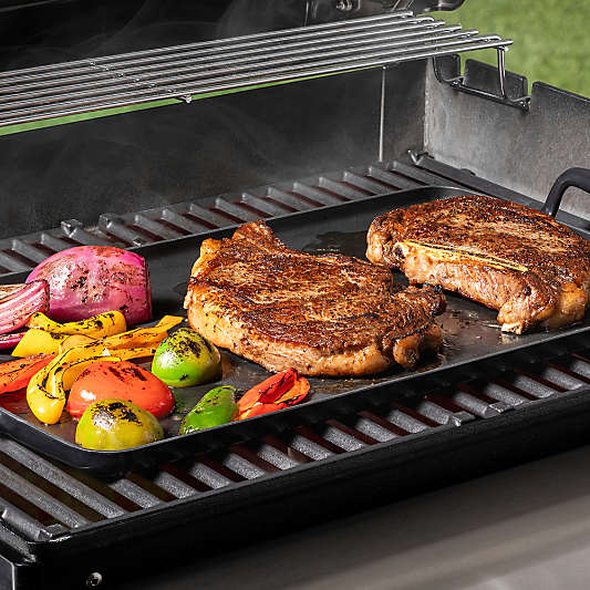 All-Clad ® Enameled Cast Iron 11"x19" Plancha Griddle
