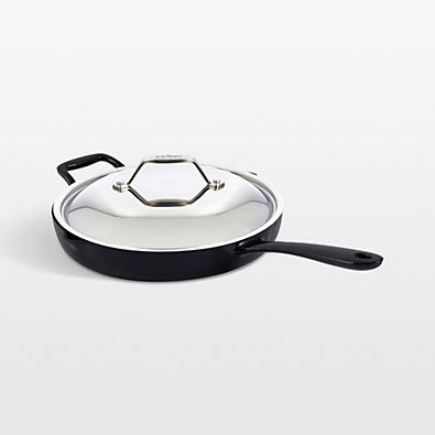 View All-Clad ® Enameled Cast Iron 12" Skillet with Lid details
