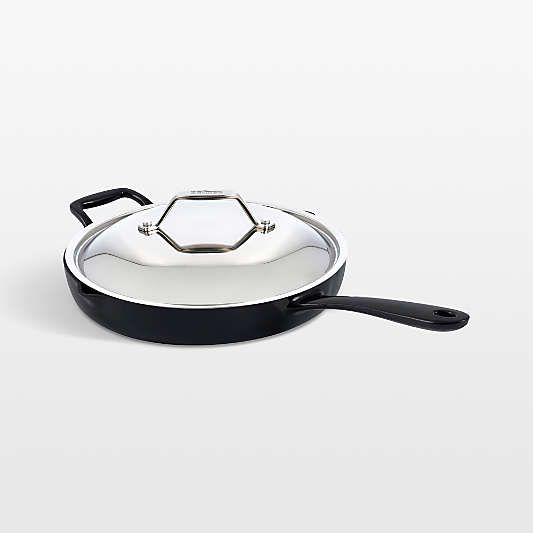 All-Clad ® Enameled Cast Iron 12" Skillet with Lid
