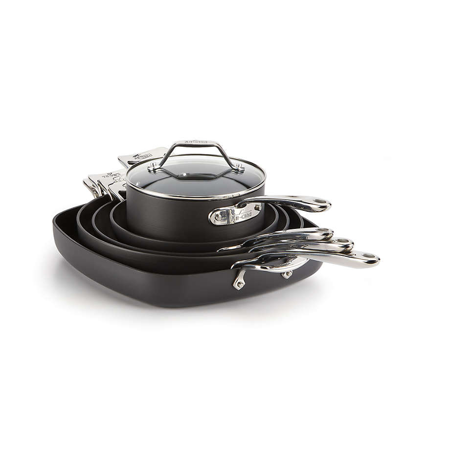 All-Clad Essentials Nonstick Stacking Grill and Griddle Set