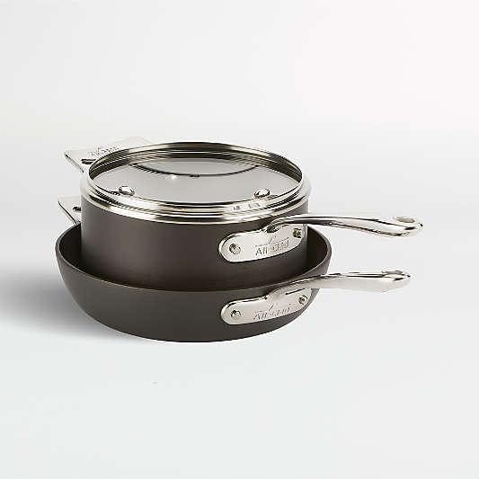 All-Clad ® Essentials Nonstick 3-Piece Cookware Set