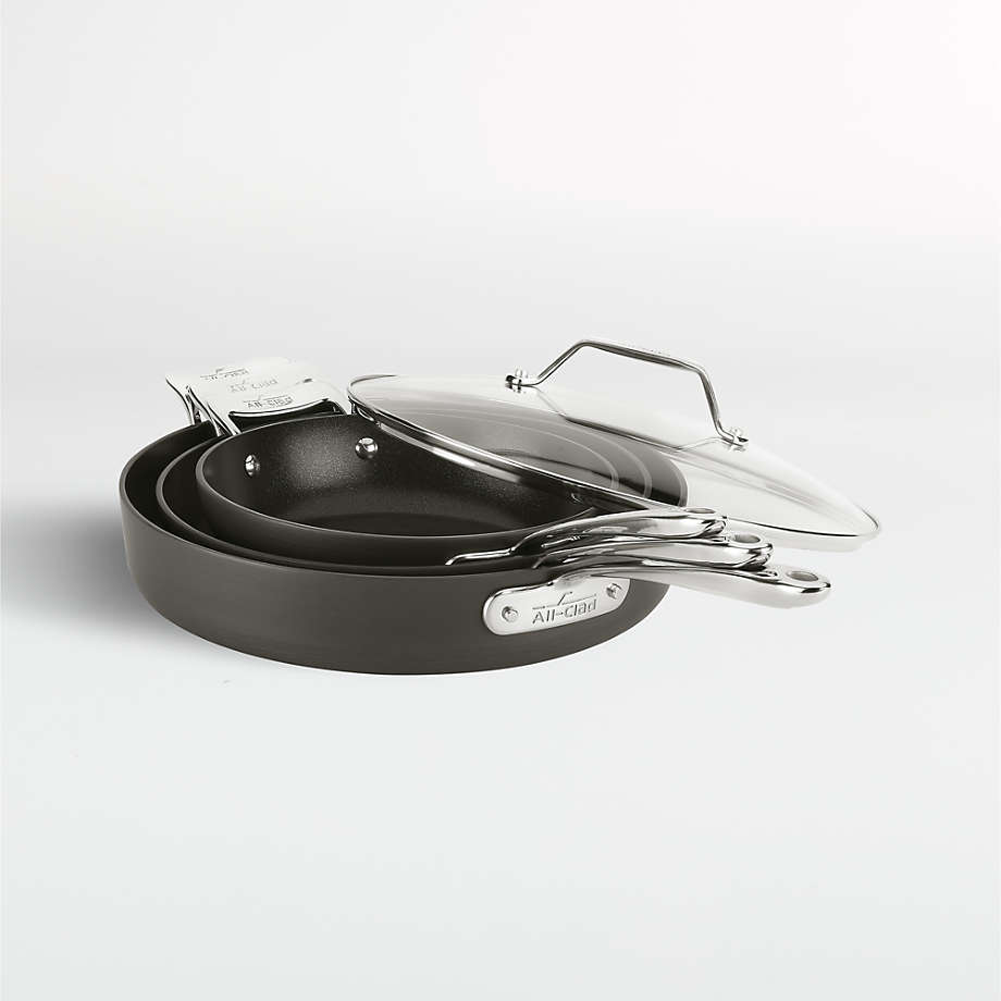 4-Piece Nonstick Essentials Cookware Set I All-Clad