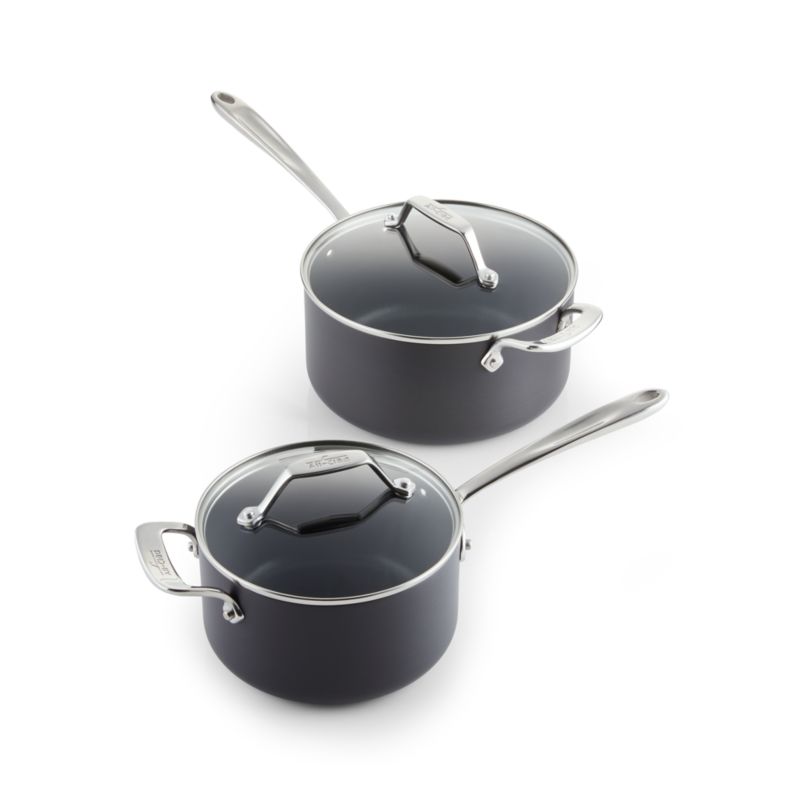 All-Clad ® Essentials Non-Stick Saucepans with Lids, Set of 2 - image 7 of 4