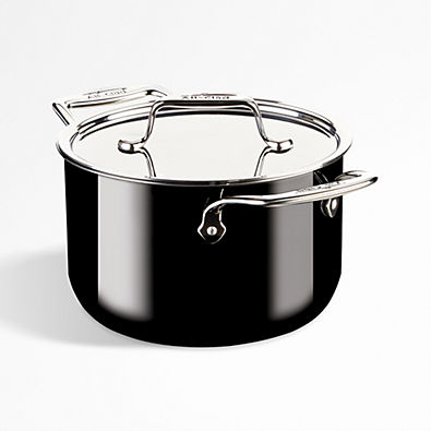 View All-Clad ® FUSIONTEC ™ Onyx 4-Qt. Soup Pot with Lid details