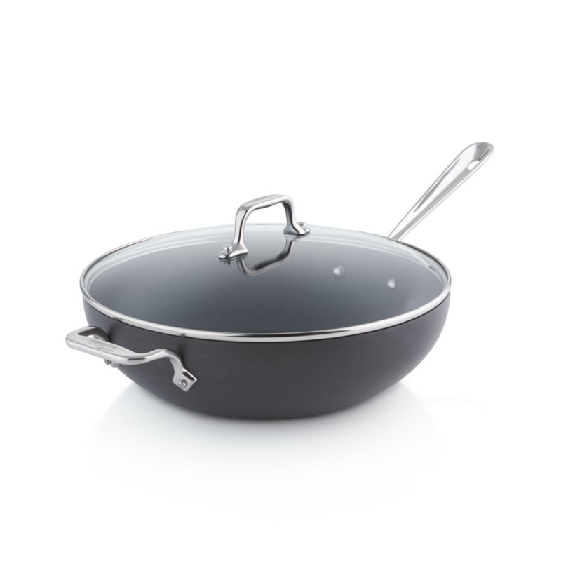 All-Clad ® HA1 Hard-Anodized Non-Stick 12" Chef's Pan with Lid - image 5 of 2