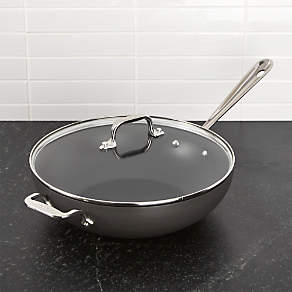 All-Clad HA1 Hard Anodized Nonstick Covered Sauté & Fry Pan 3