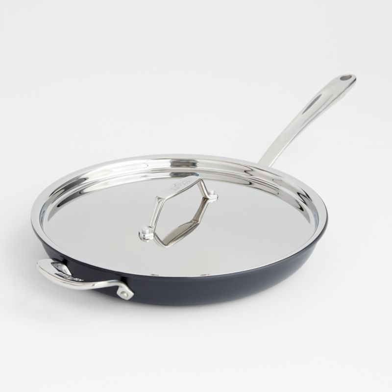 All-Clad 12 Nonstick Skillet with Glass Lid – Pryde's Kitchen