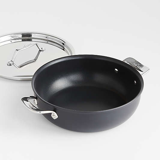 All-Clad ® HA1 Curated Hard-Anodized Non-Stick 4-Qt. Everyday Pan with Lid