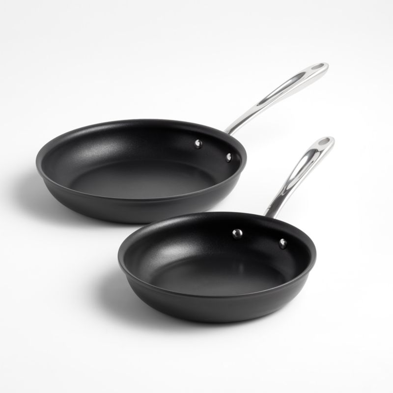 All-Clad HA1 Hard-Anodized Non-stick Cookware Fry Pan with lid · 12 Inch ·  Black