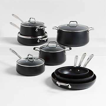 Simply Calphalon Nonstick Set 10-pc Gray