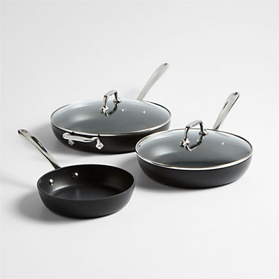 View All-Clad ® HA1 Expert Non-Stick 5-Piece Cookware Set details