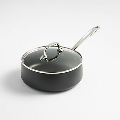 View All-Clad ® HA1 Expert 2.5-Qt. Nonstick Sauce Pan with Lid details
