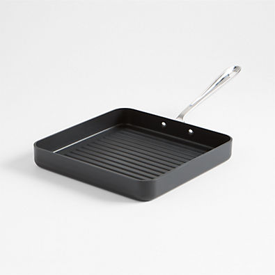 View All-Clad ® HA1 Expert 11" Non-Stick Square Grill details