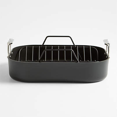 All-Clad ® HA1 Expert 17.5" Non-Stick Roasting Pan with Rack