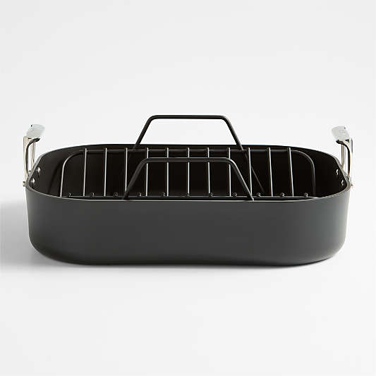 All-Clad ® HA1 Expert 17.5" Non-Stick Roasting Pan with Rack