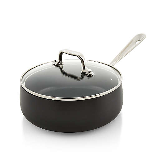 All-Clad ® HA1 Hard-Anodized Non-Stick 2.5-Qt. Saucepan with Lid