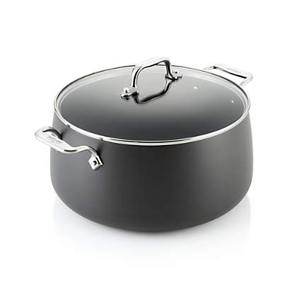 All-Clad HA1 Hard Anodized Nonstick Soup Pot with Lid, 4-Qt.