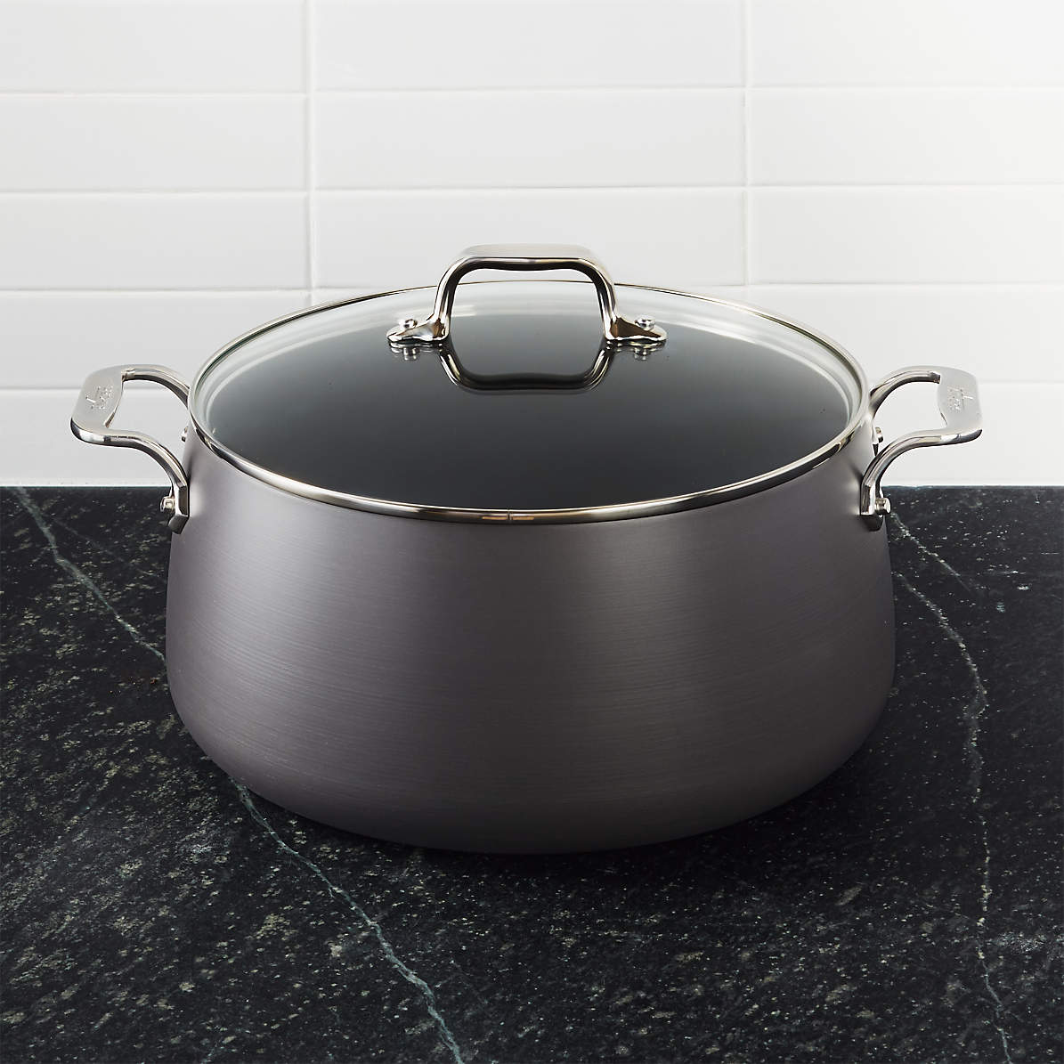 All-Clad All-Clad 8 Qt Hard Anodized Non Stick Stock Pot New without Box 